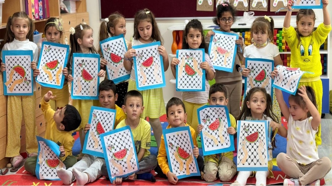 Ana Sınıfı Öğlen Gurubu Filistine Destek Etkinliği